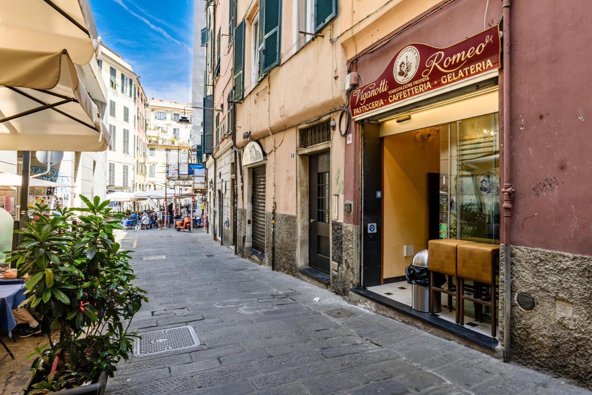 Acquario 5 Minuti, 1Br , Free A-C, Wifi & Netflix "City Center" By Tilo Génova Exterior foto